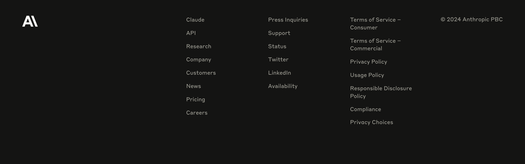 Anthropic — Footer component