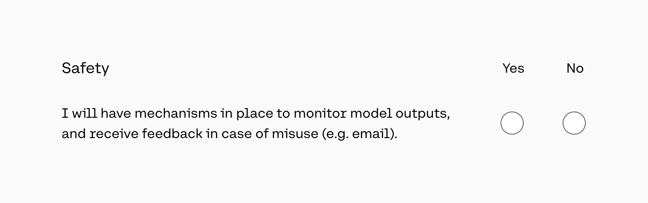 Cohere — Checkbox & radio component