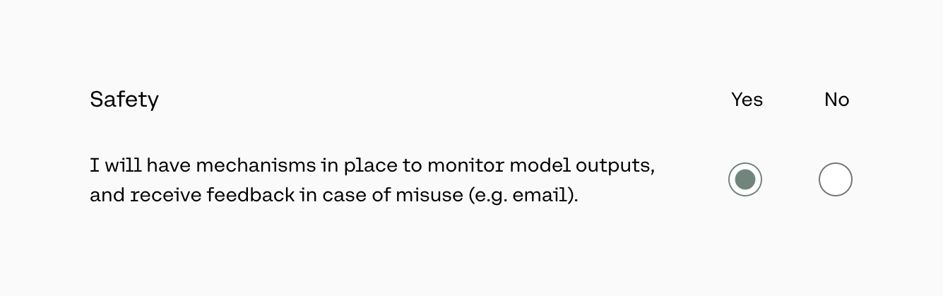 Cohere — Checkbox & radio component