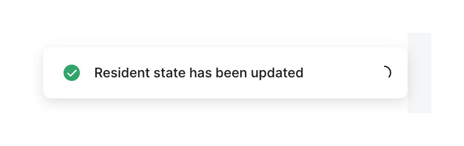 Compound Planning — Notification Toast component