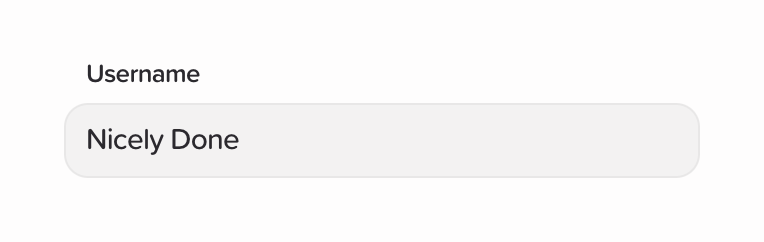Supernotes — Input text component