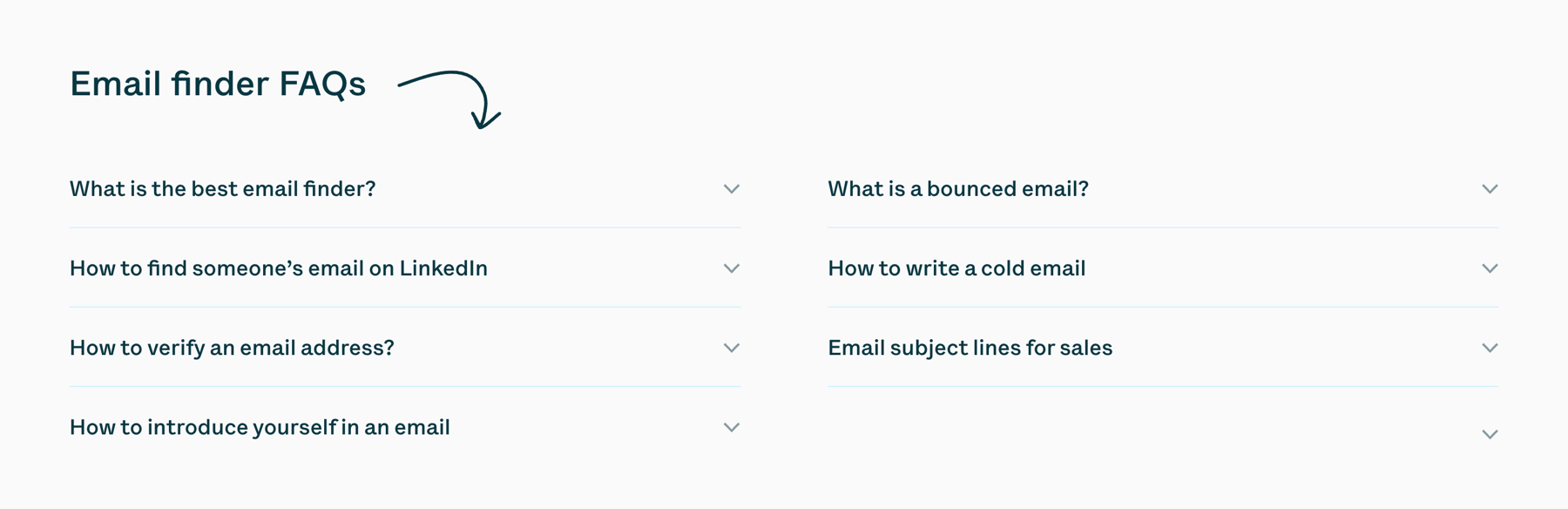 Surfe — FAQ component