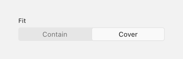 Paper — Segmented control component