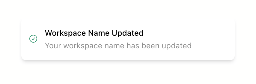 Assembly — Notification Toast component