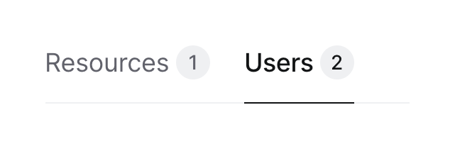 Twingate — Tabs component