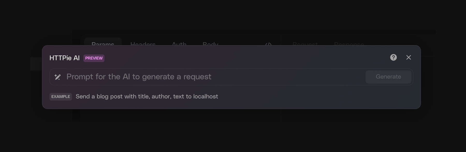 Httpie — Artificial intelligence component