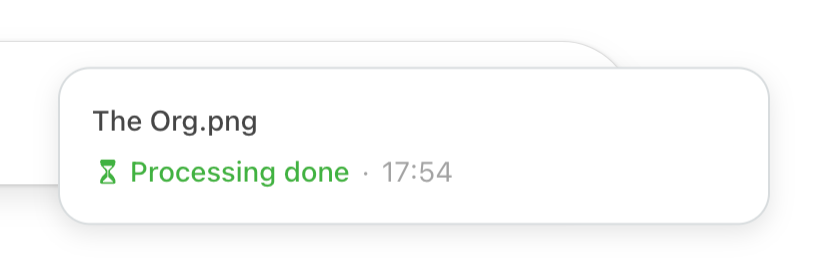 Sana — Alert component