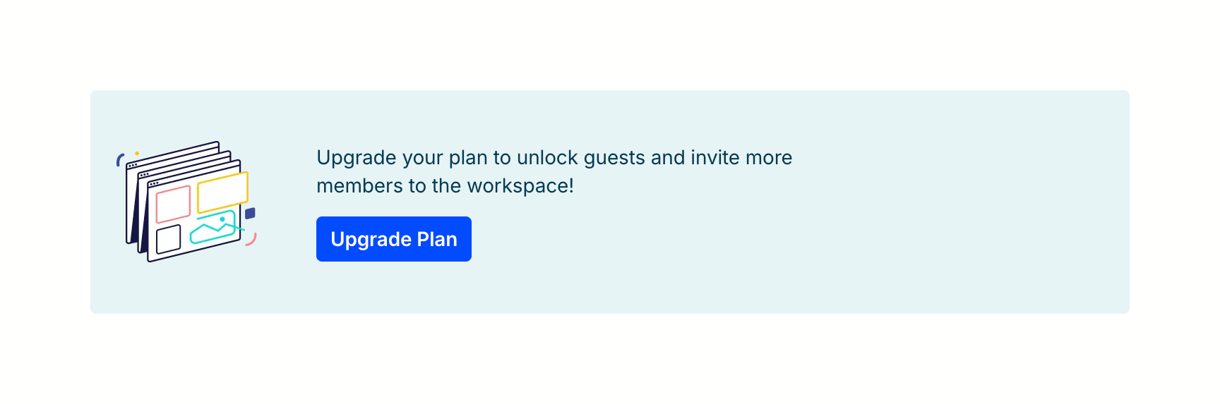 Air — Upgrade your plan component