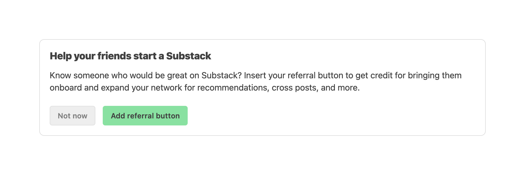 Substack — Tips component