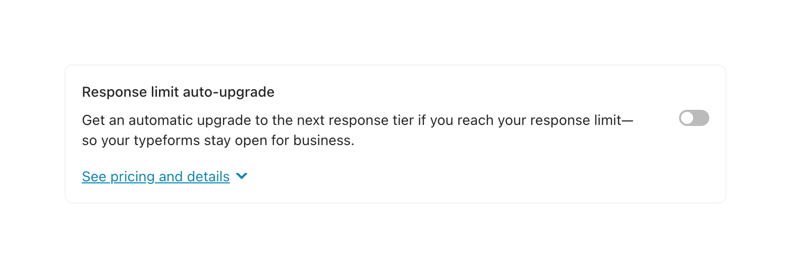 Typeform — Toggle/Switch component