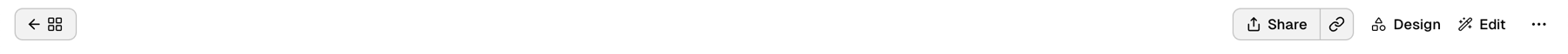 Supercut — Horizontal navigation component
