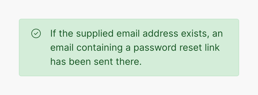 Make — Alert component
