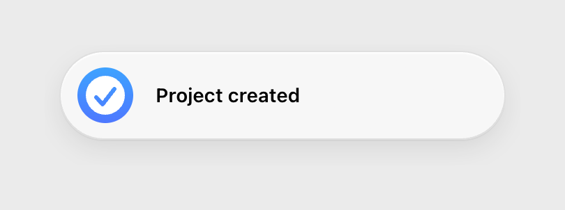 Cobot — Notification Toast component
