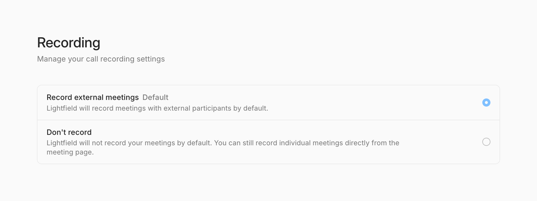 Lightfield — Checkbox & radio component