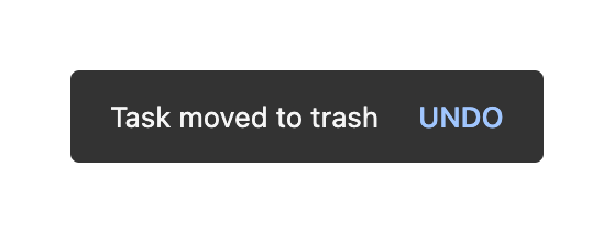 Airtable — Notification Toast component