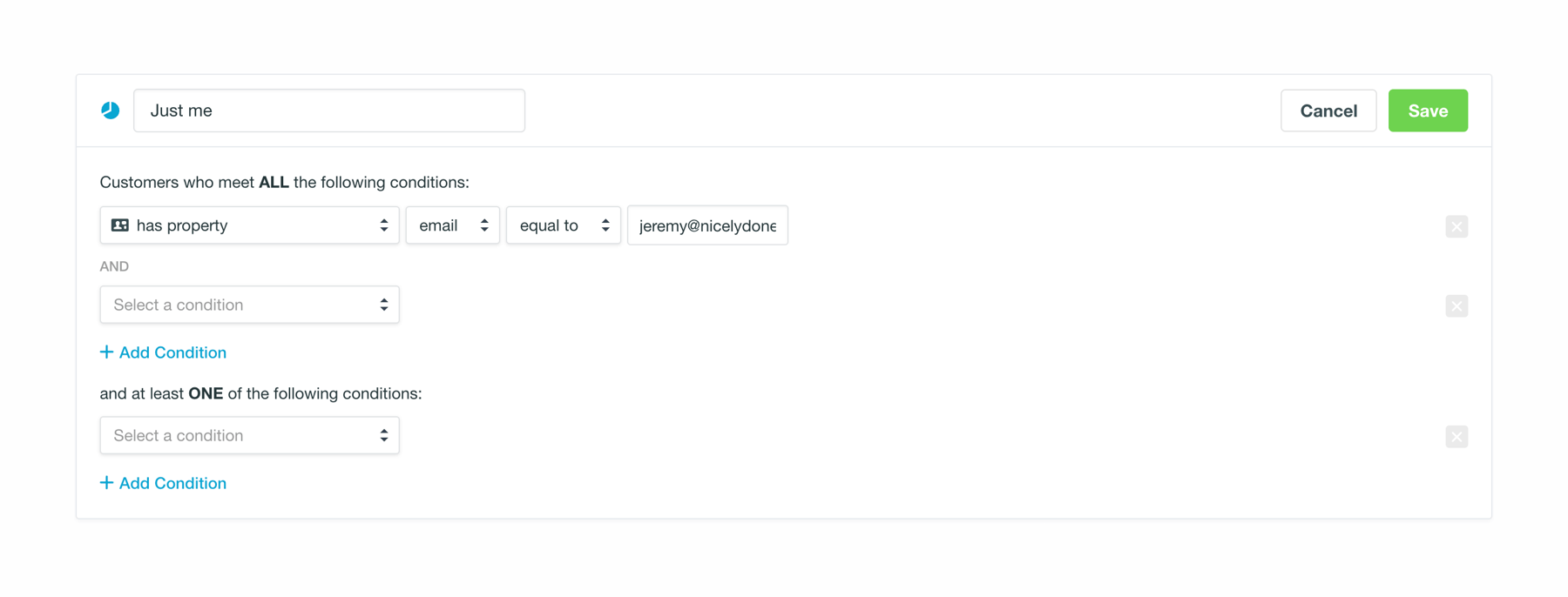 Vero — Query builder component