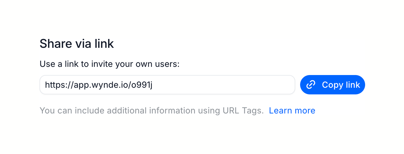 Wynde — Click to copy component