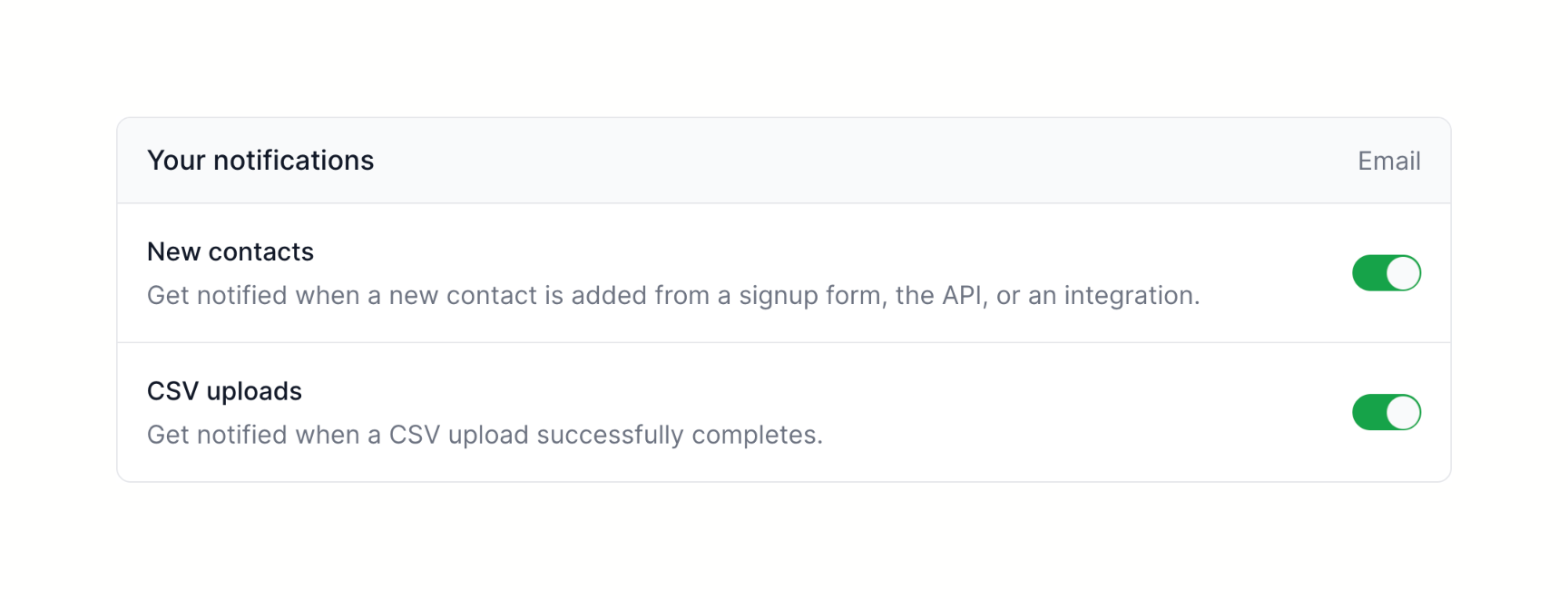 Loops — Toggle/Switch component