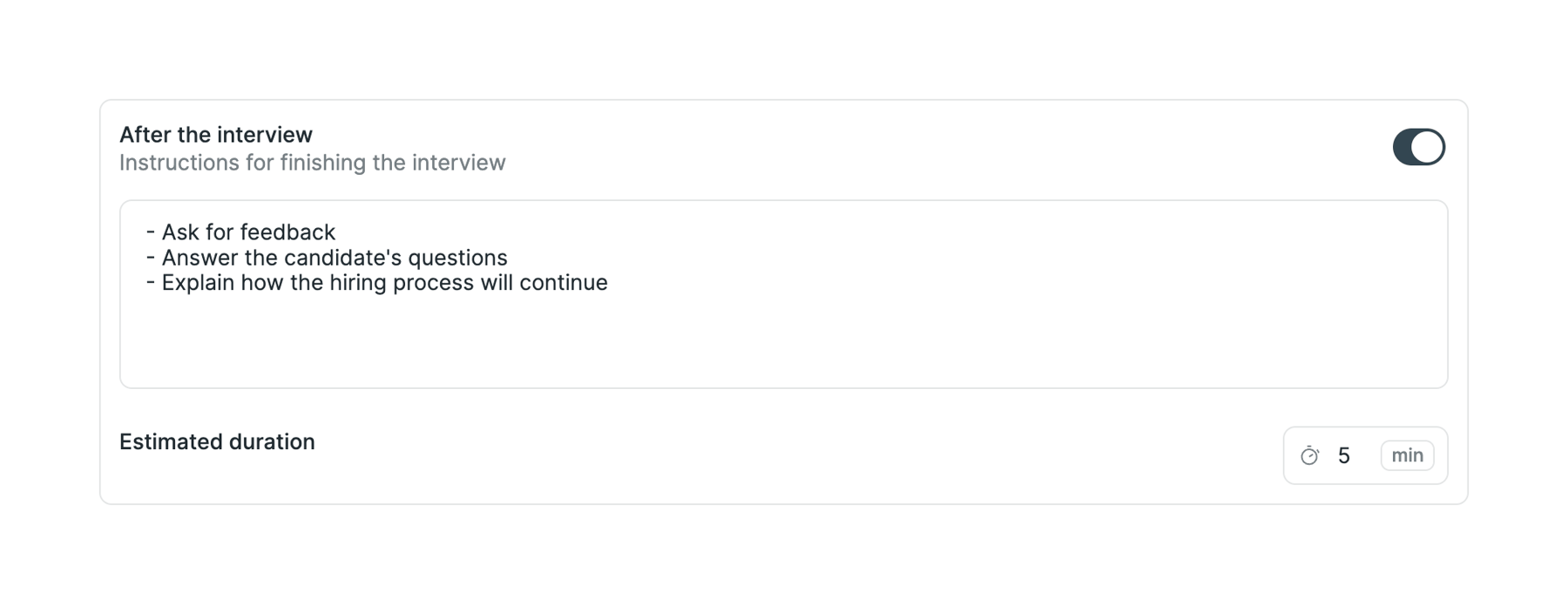 Hireproof — Toggle/Switch component