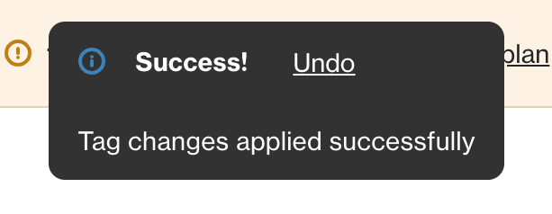Ortto — Notification Toast component