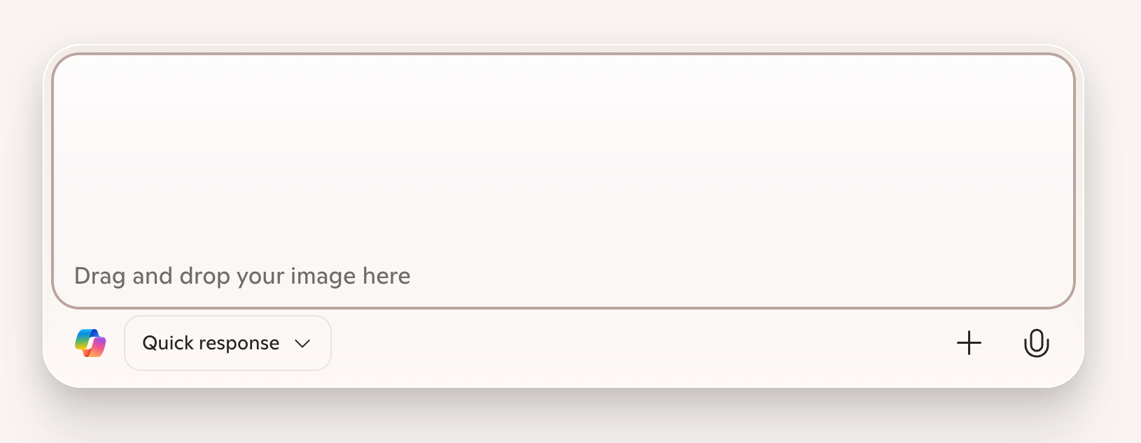 Copilot — File upload input component