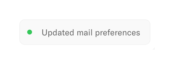 Refrakt — Notification Toast component