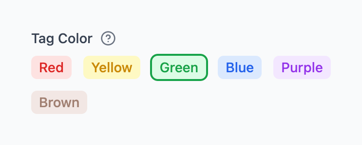 Dub — Color picker component