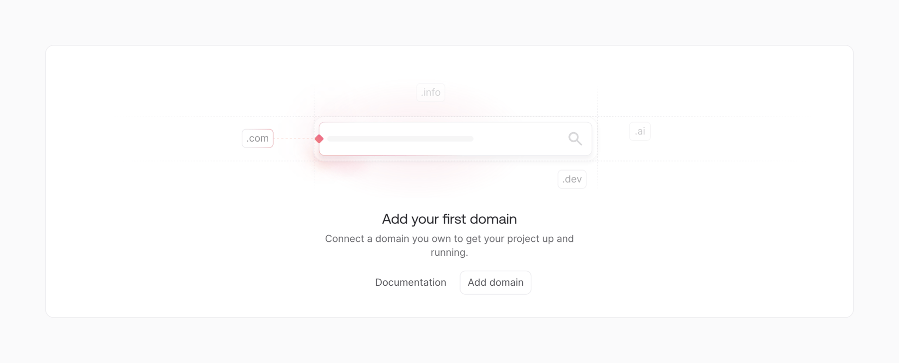 Appwrite — Empty state component