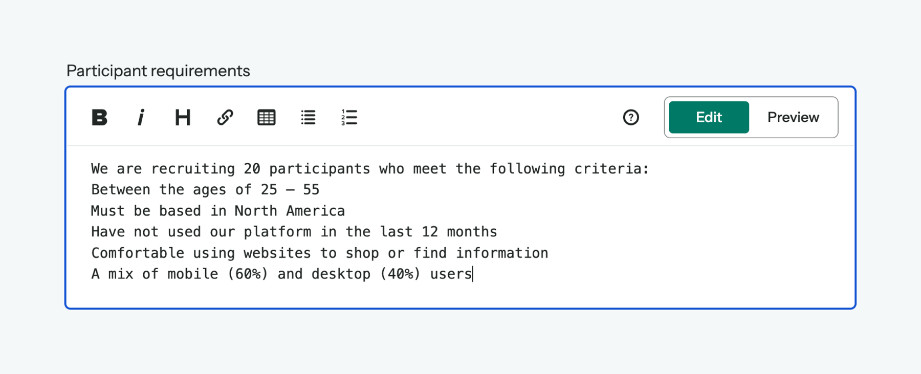 Optimal — Rich text editor component