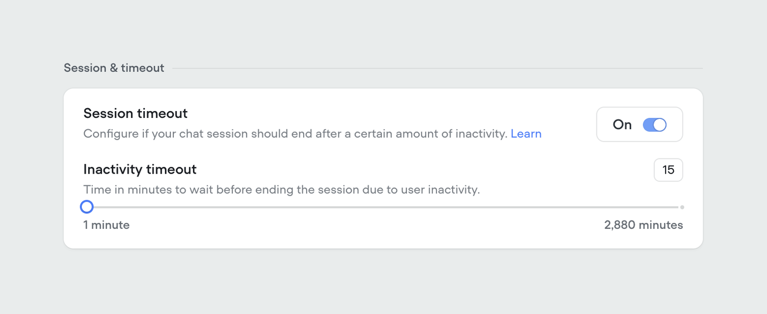 Voiceflow — Toggle/Switch component