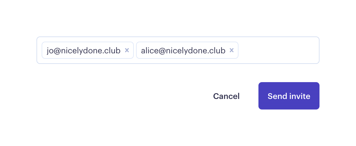 Render — Input tag component