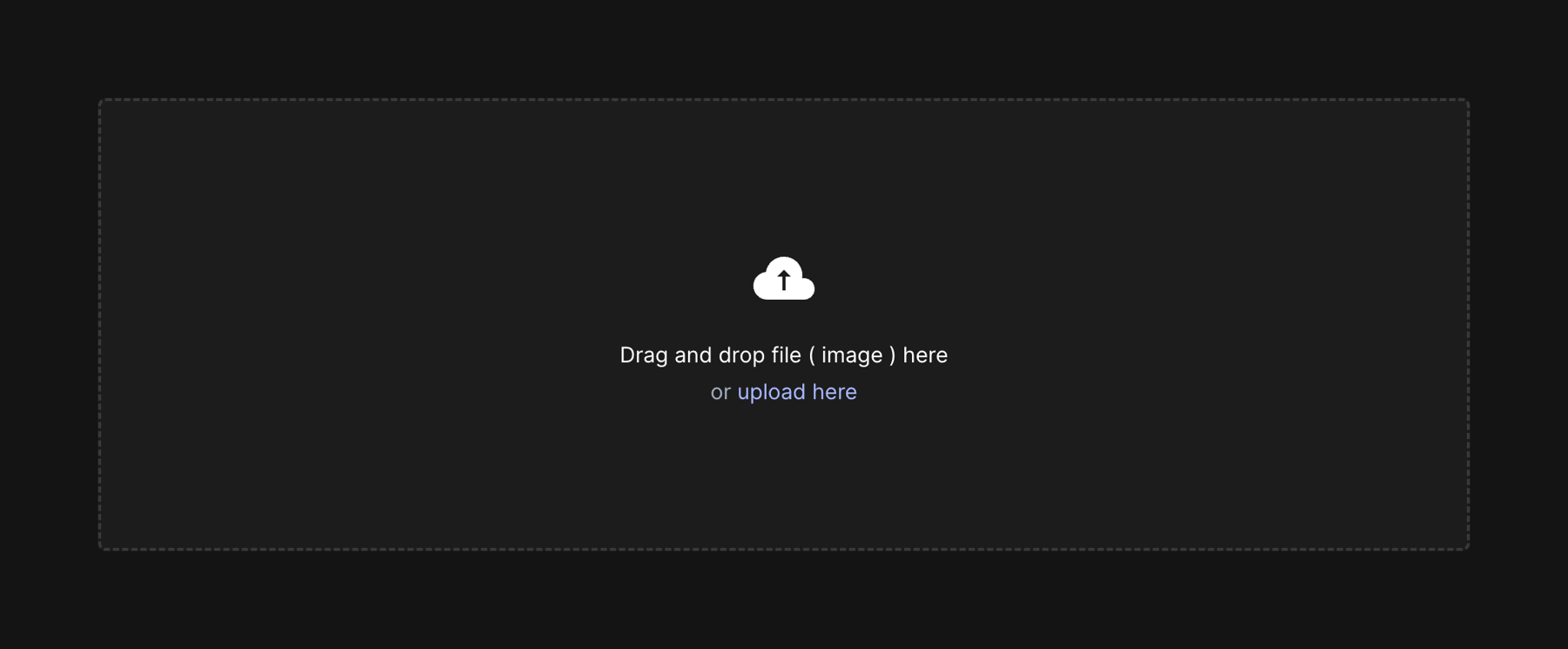 Runway — File upload input component