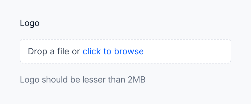 Formcarry — File upload input component