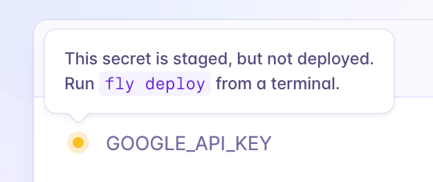 Fly — Tooltip component