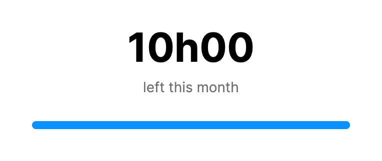 Gladia — Progress indicator component