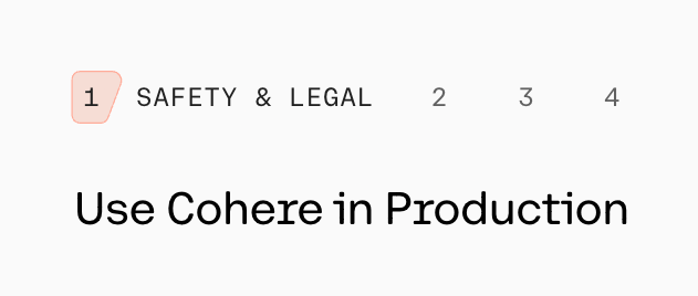 Cohere — Progress indicator component