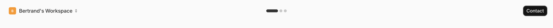 Tembo — Progress indicator component