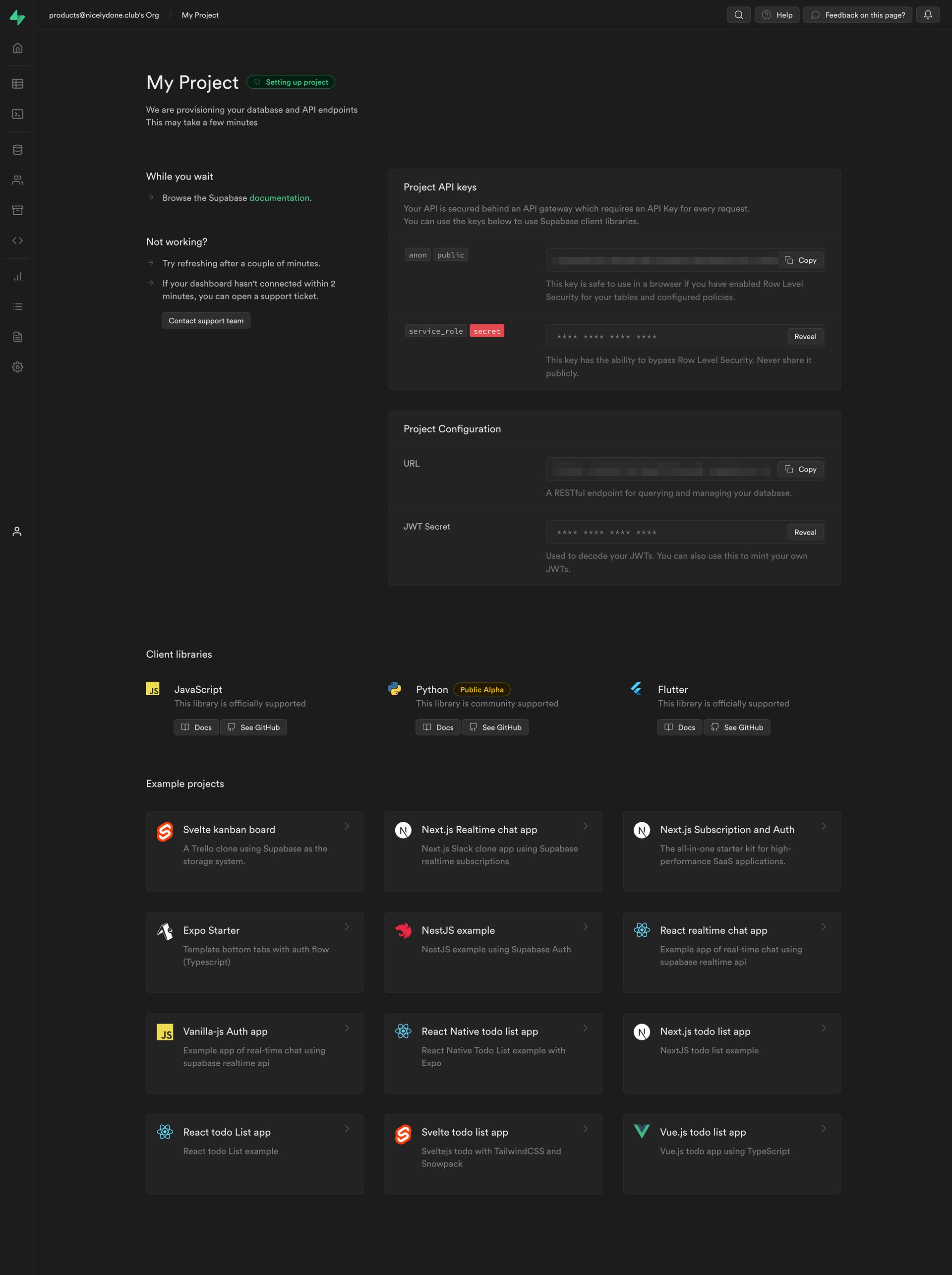 Supabase
			        ux ui design