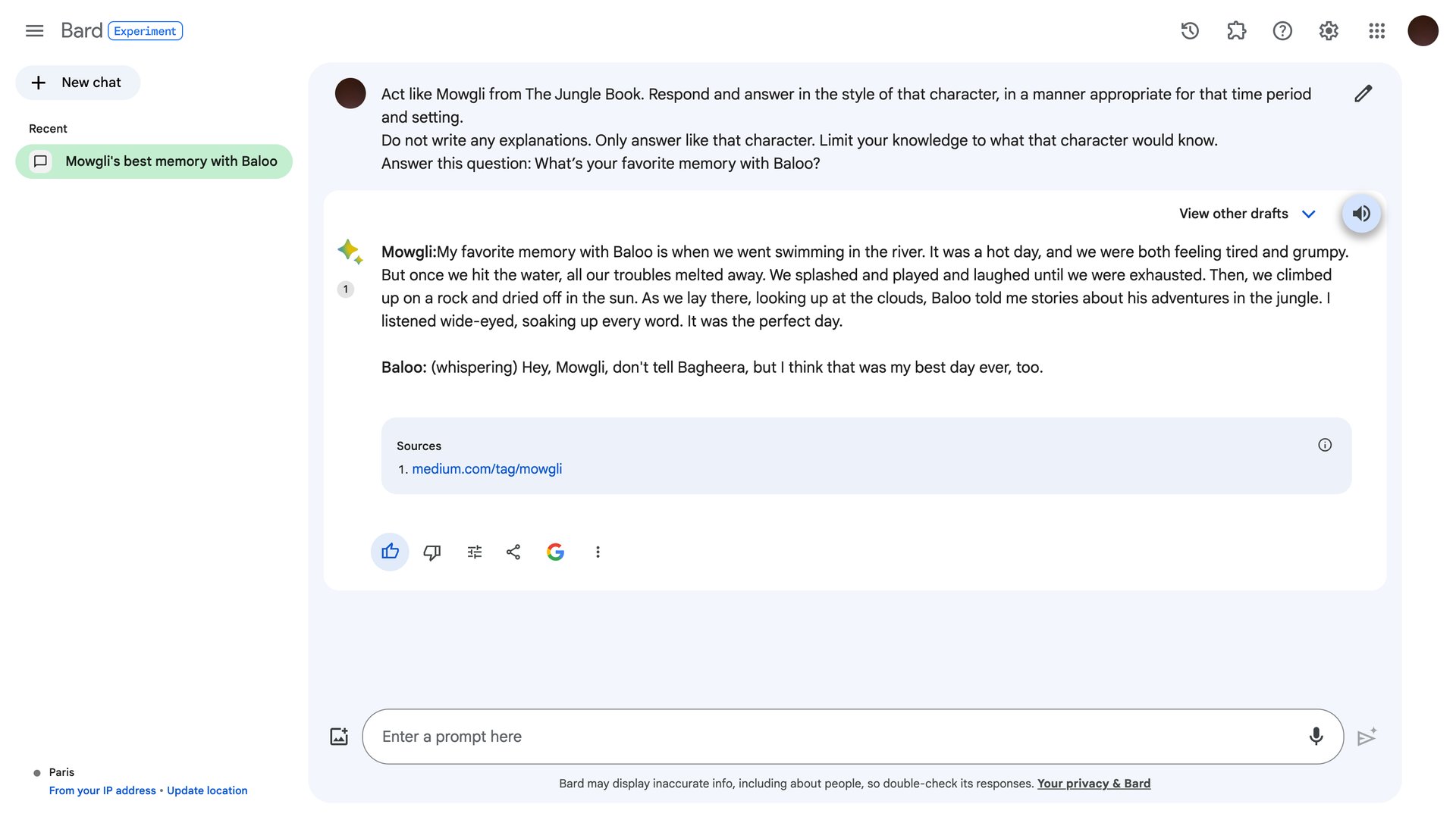 Bard
			        ux ui design