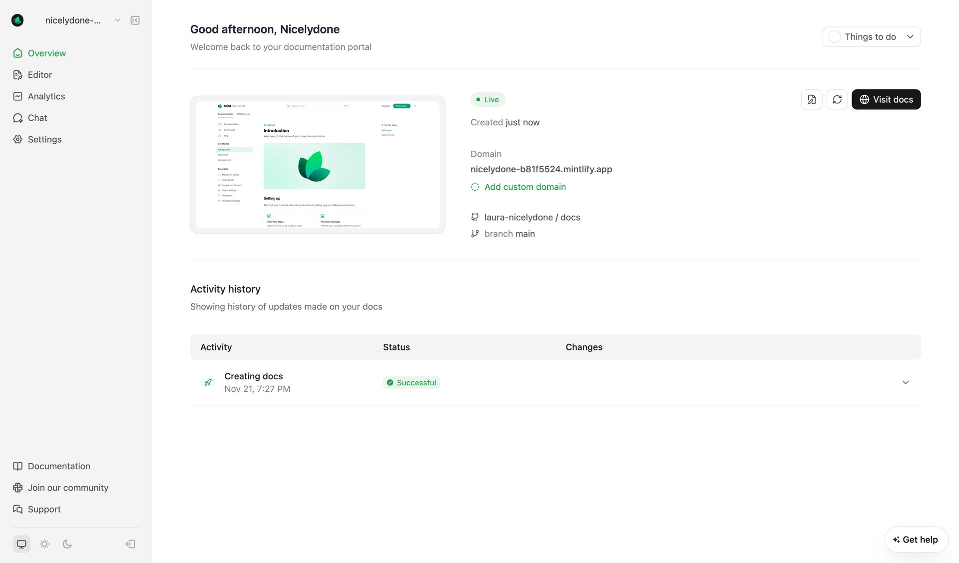 Mintlify
			                 ux ui design