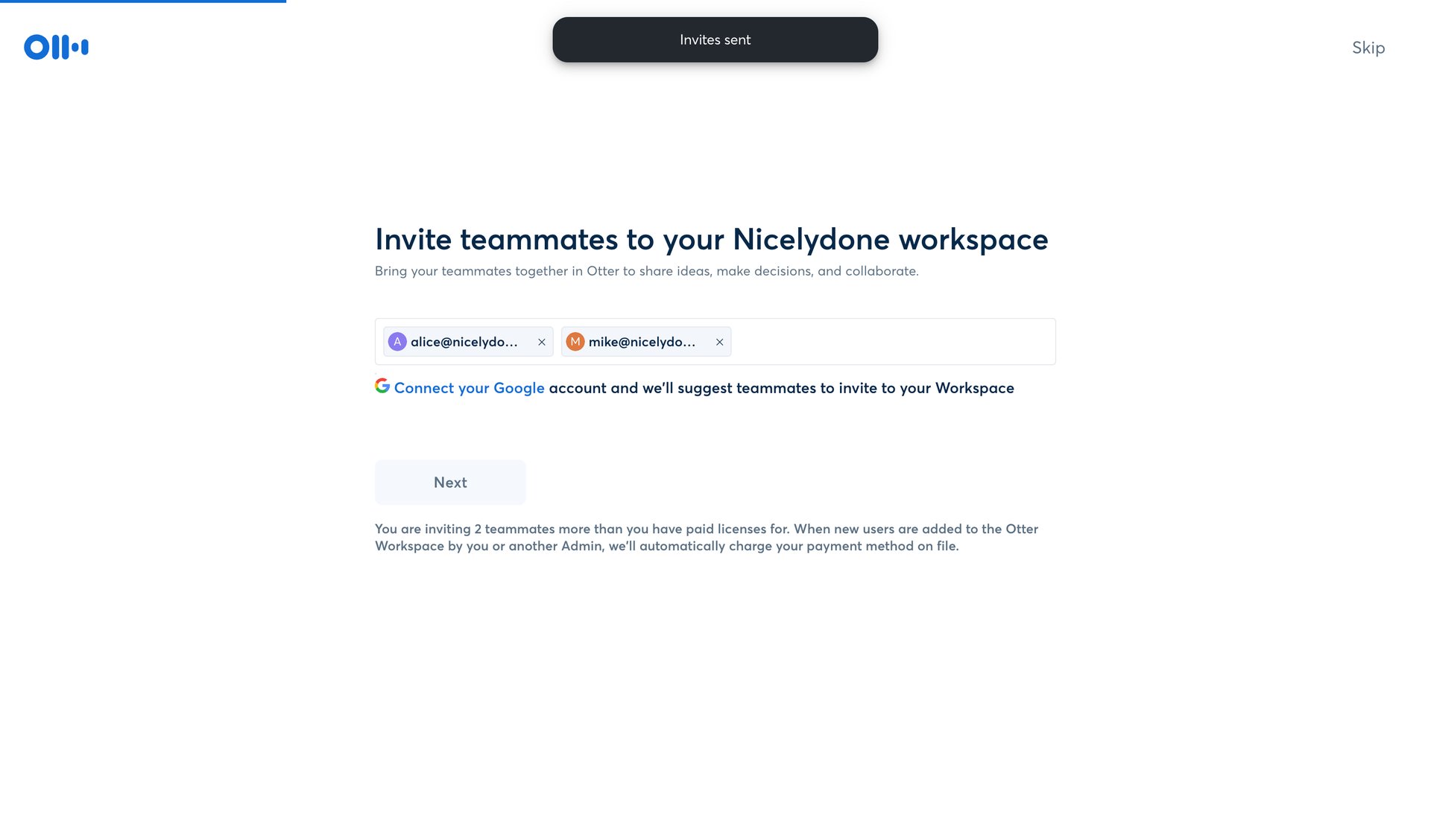 Otter
			            ux ui design