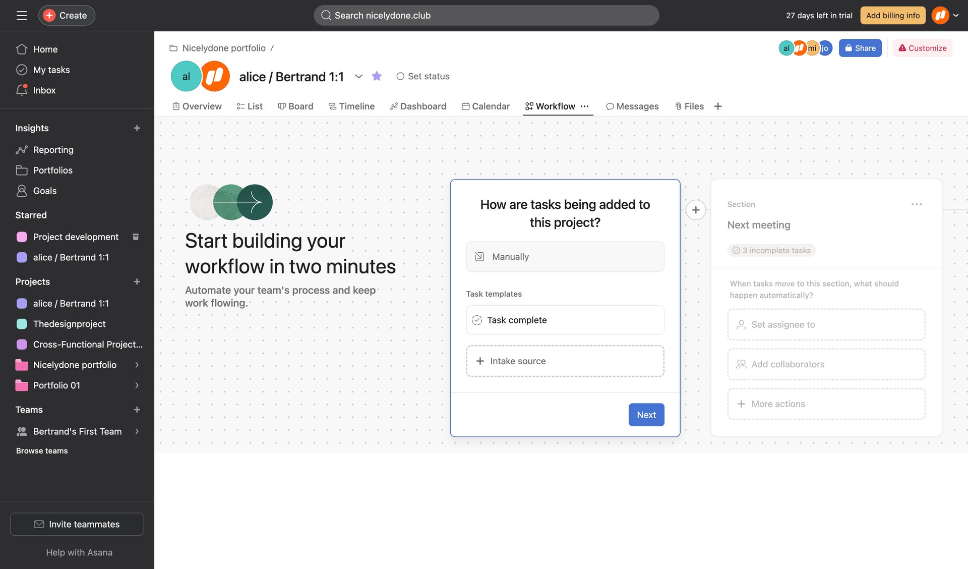 Asana
			           ux ui design