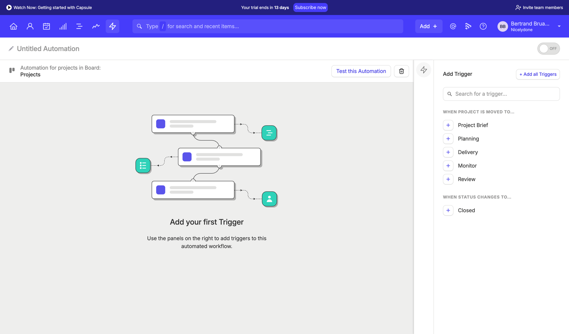 Capsule
			      ux ui design