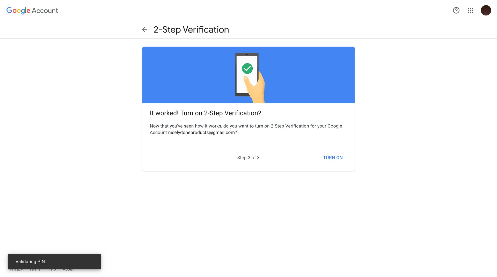 Google Account
			 ux ui design
