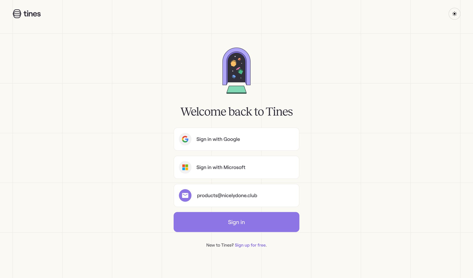 Tines
			            ux ui design