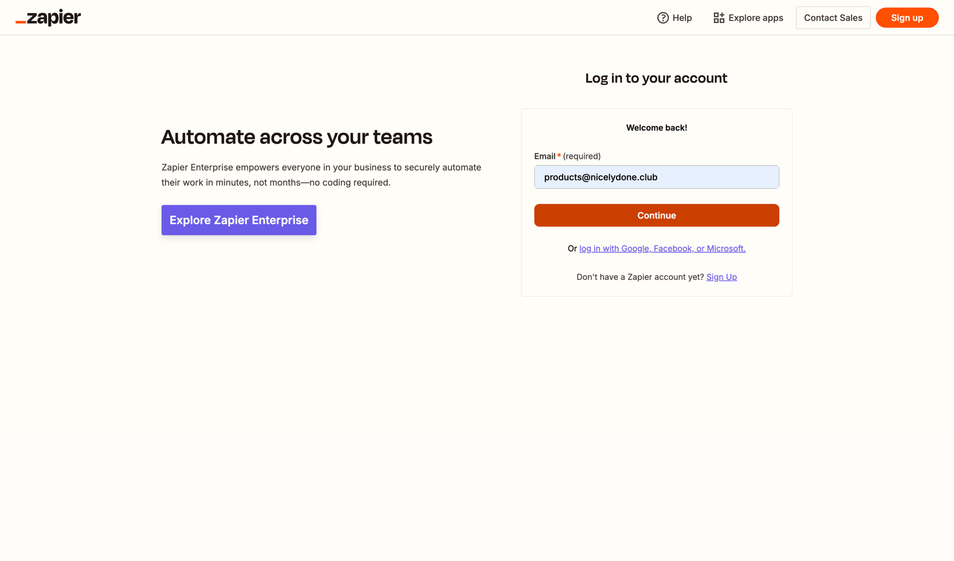 Zapier
			      ux ui design