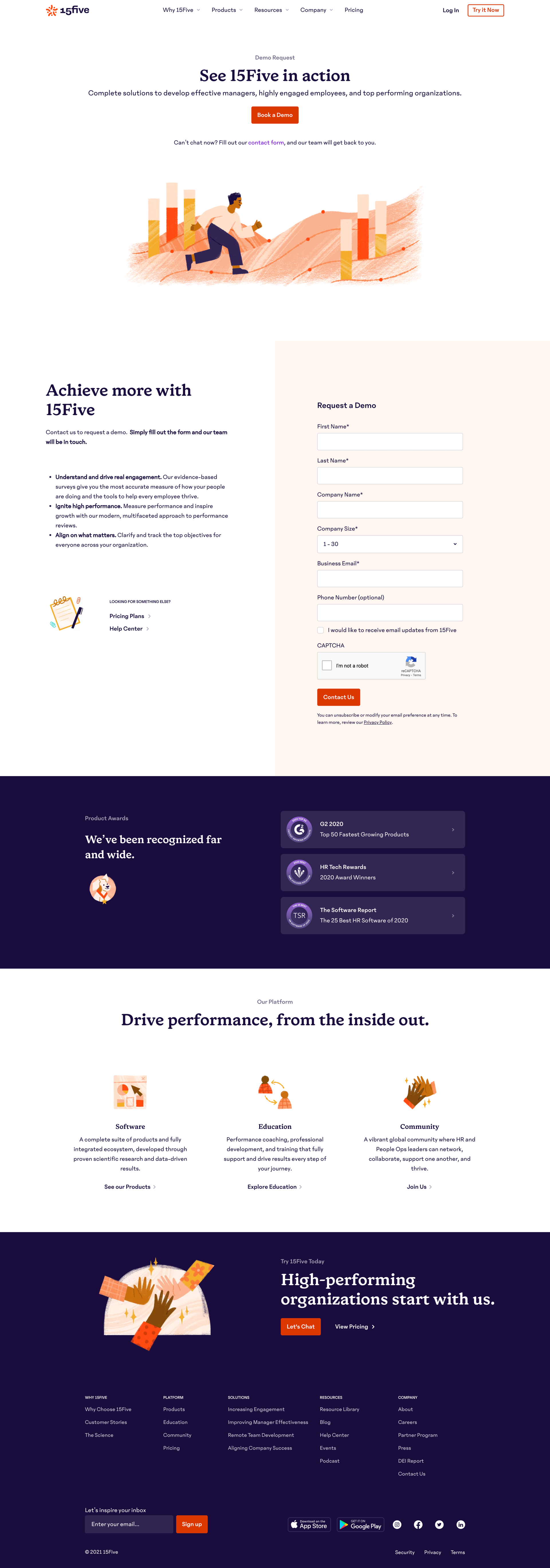 15Five
				demo page example