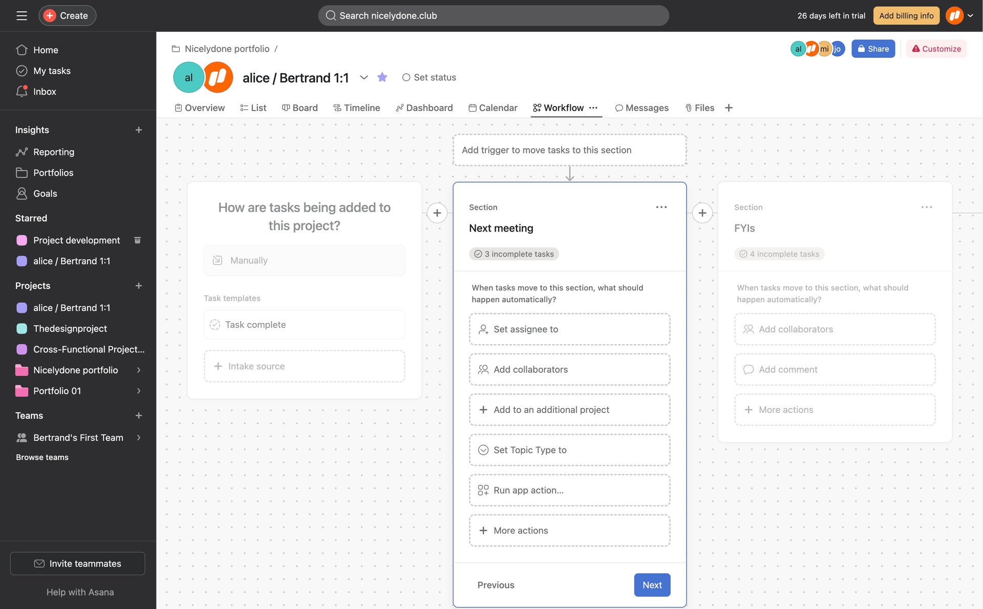 Asana
			            ux ui design