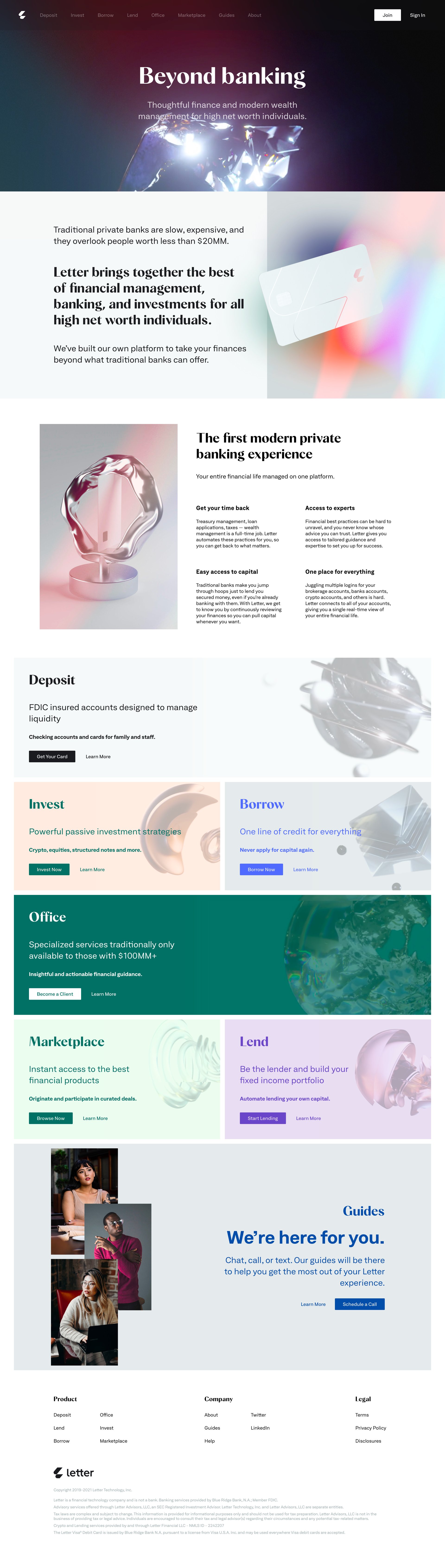 Letter
				 page example