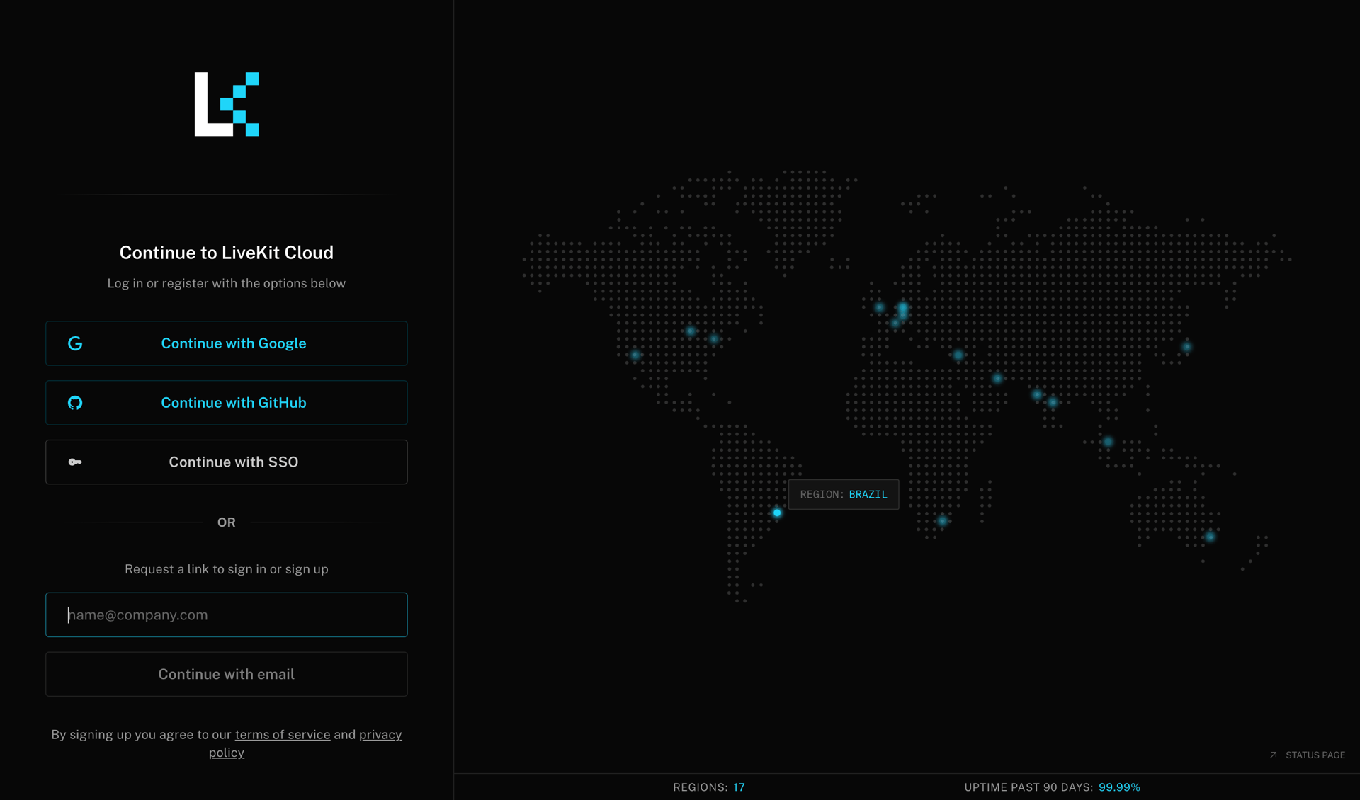 Livekit screen example